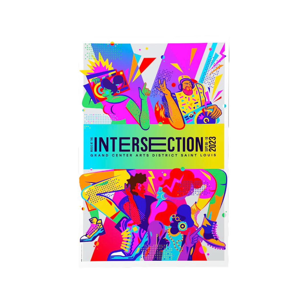 Music at the Intersection 2023 Collectible Poster